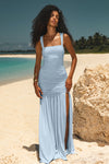 CARLY MAXI DRESS - SKY BLUE