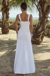 CARLY MAXI DRESS - WHITE