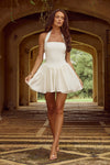 CARMEN MINI DRESS - WHITE