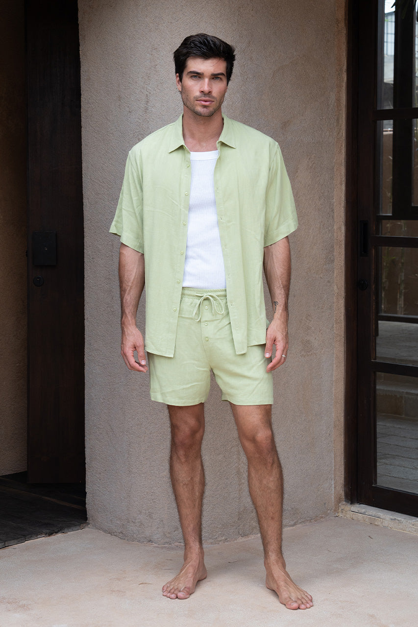 CASSIAN SHORT - LIME