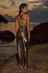 CAVANI MAXI DRESS - GOLD