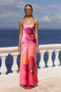 CELESTE MAXI DRESS - COSMO OMBRE