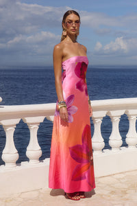 CELESTE MAXI DRESS - COSMO OMBRE