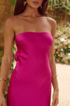 CELESTE MAXI DRESS - MAGENTA