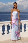 CELESTE MAXI DRESS - ORCHID BLUE