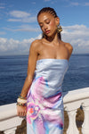 CELESTE MAXI DRESS - ORCHID BLUE