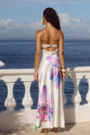 CELESTE MAXI DRESS - ORCHID WHITE