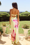 CELESTE MAXI DRESS - ORCHID YELLOW