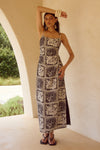 CHANTELLE MIDI DRESS - HAVANNA BLACK
