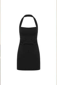 FRANCA MINI DRESS - BLACK