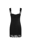 CLAUDELLE MINI DRESS - BLACK