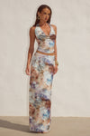 LOTUS LOW WAIST MAXI SKIRT - ZARLA CHOC