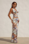 LOTUS LOW WAIST MAXI SKIRT - ZARLA CHOC