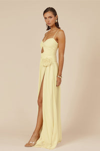 DANIKA MAXI DRESS - LEMON