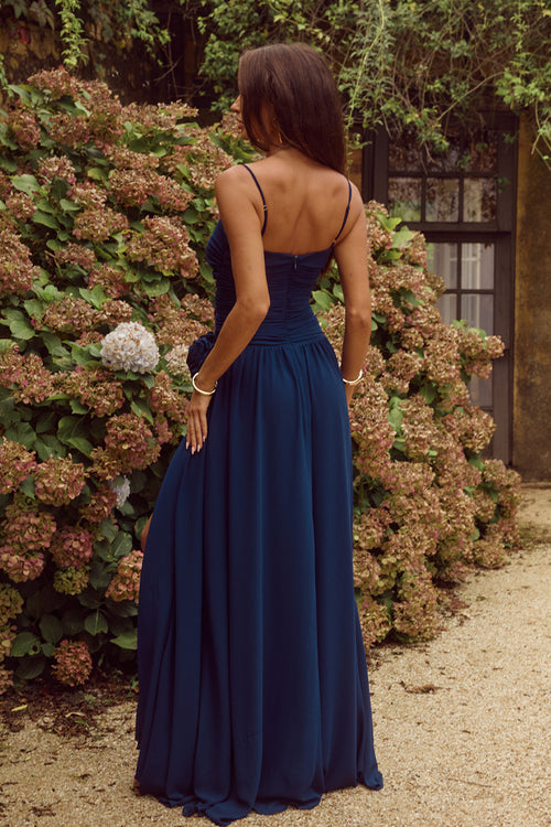 DANIKA MAXI DRESS - NAVY