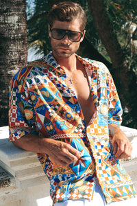 DANTE SHIRT - PHAEDRA PRINT