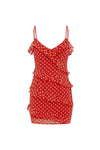 DEJALINA MINI DRESS - RED DOT