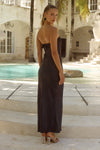 DELILAH MAXI DRESS - BLACK