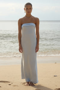 DELILAH MAXI DRESS - ICE BLUE