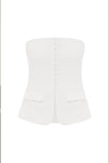 DOLTON TOP - WHITE