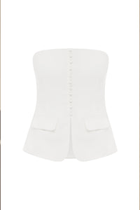 DOLTON TOP - WHITE