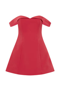 EBONY MINI DRESS - WATERMELON