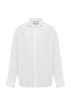 EDDIE LONG SLEEVE SHIRT - WHITE