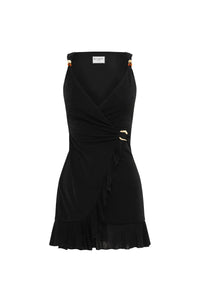 ELA MINI DRESS - BLACK