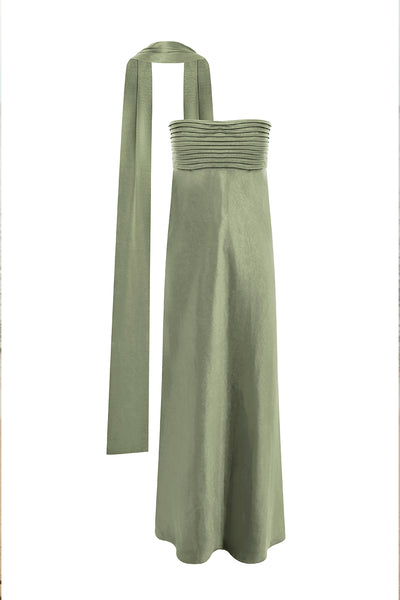 ELSA MAXI DRESS - SAGE