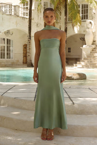 ELSA MAXI DRESS - SAGE