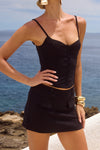 EMORY BUSTIER - BLACK