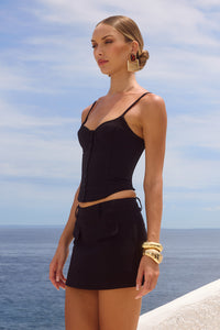 EMORY SKORT - BLACK