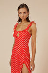 EVEY MAXI DRESS - RED