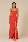 EVEY MAXI DRESS - RED