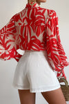 FLEETWOOD BLOUSE - MATELO RED