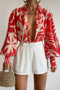 FLEETWOOD BLOUSE - MATELO RED