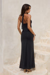 FLORA MAXI DRESS - BLACK
