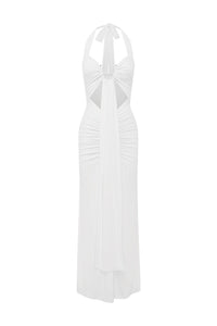FLORA MAXI DRESS - WHITE