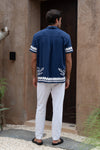 FLORIAN SHIRT - BLUE/WHITE