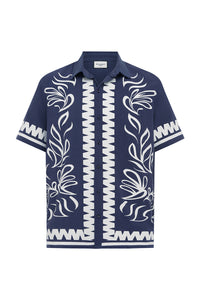 FLORIAN SHIRT - BLUE/WHITE