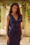 GABRIELLA MAXI DRESS - NAVY