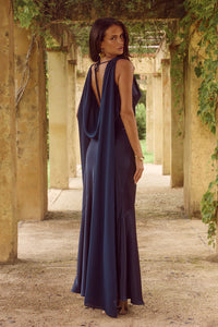 GABRIELLA MAXI DRESS - NAVY