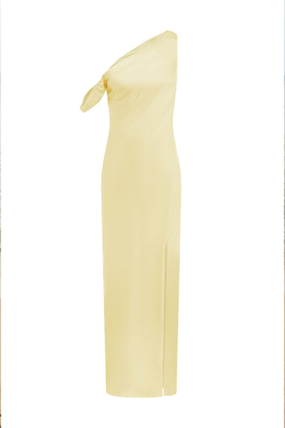 GIA MAXI DRESS - LEMON