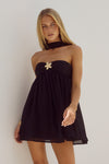 HAVEN MINI DRESS - BLACK