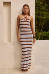 HAZEL MAXI DRESS - BLUE MULTI