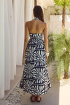 HENRIETTA MIDI DRESS - PIRAH NAVY