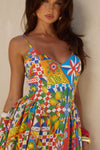 HENERIETTA MINI DRESS - PHAEDRA PRINT