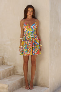 HENERIETTA MINI DRESS - PHAEDRA PRINT