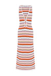 HUBERT MIDI DRESS - PINK MULTI