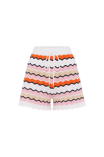 HUBERT SHORT - PINK MULTI